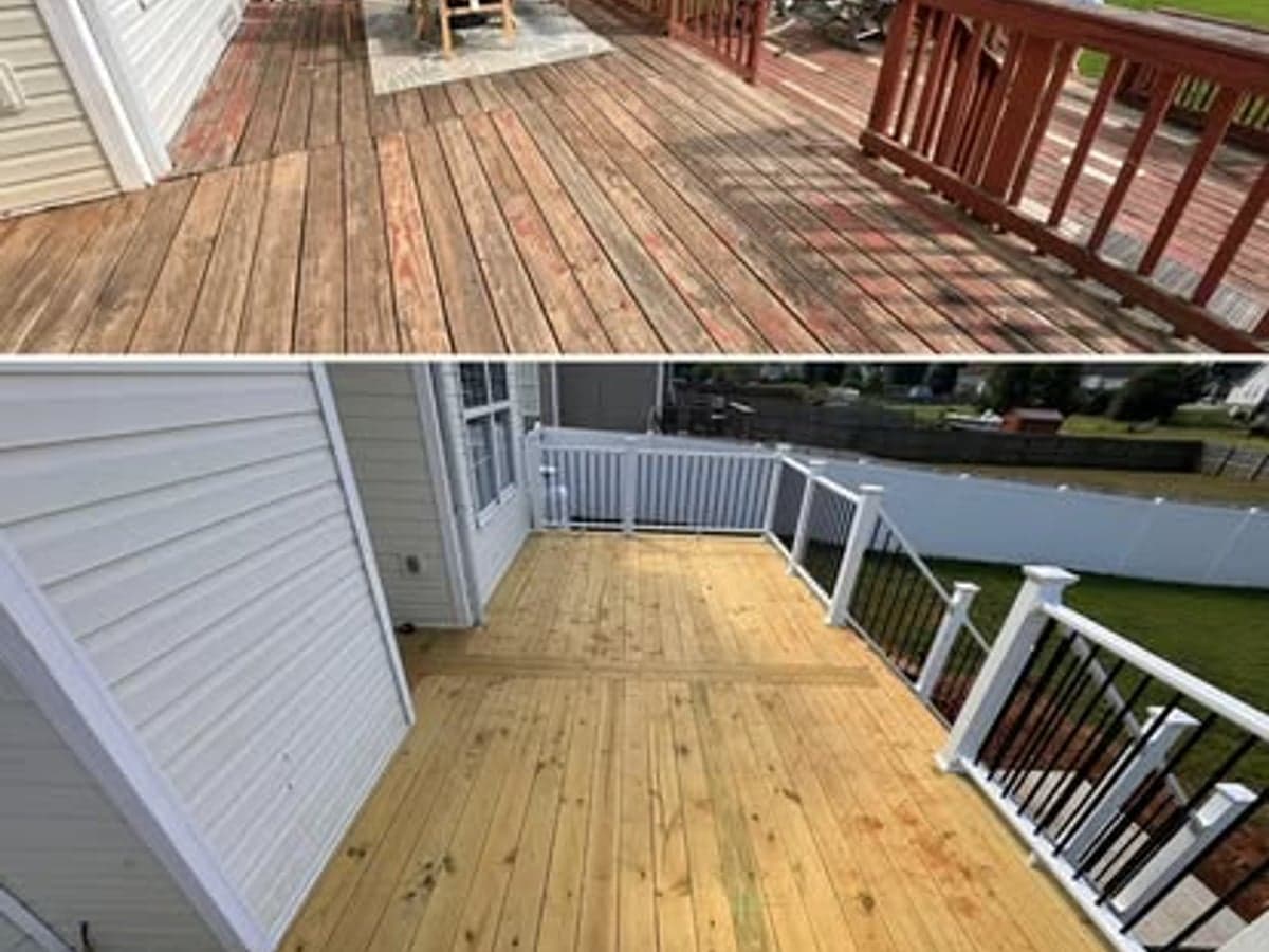 deck and porch build in Clarksville, TN by JM Home and Property Services (7)